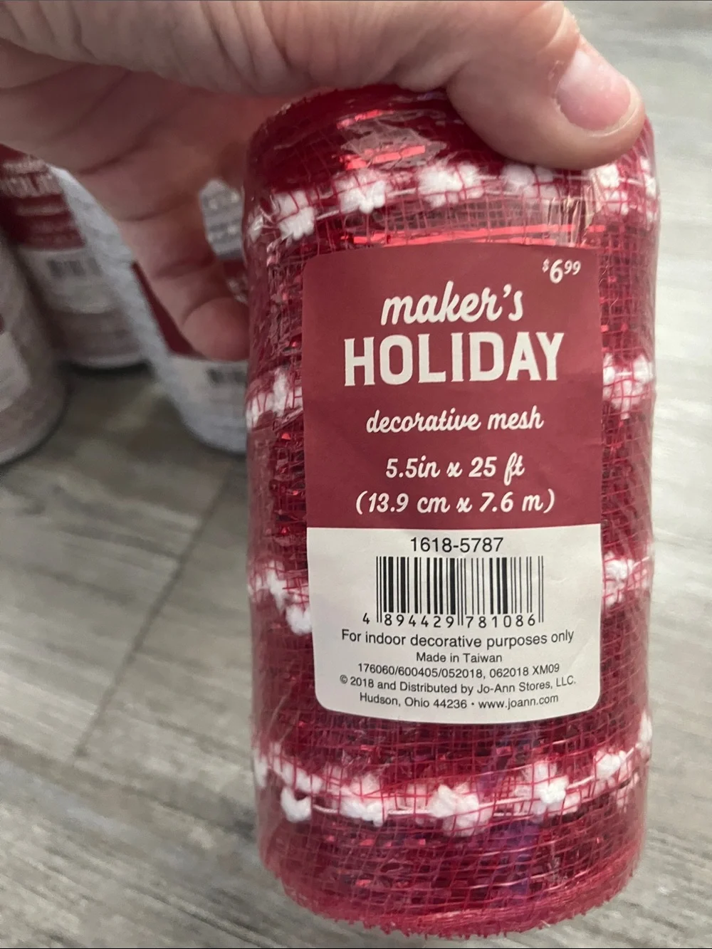 Bundle of Decorative Mesh rolls